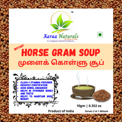 Aaraa Horse Gram Soup (Macrotyloma Uniflorum) (Instant Mix) 10gm (Pack of 3) 30gm(Pack of 3, 30 g)