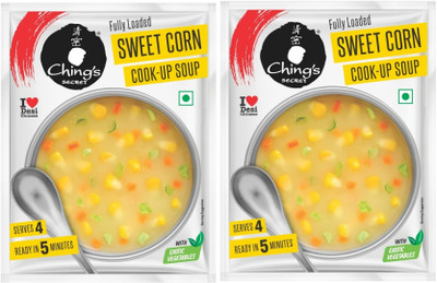 Ching's Secret Sweet Corn Soup(Pack of 2, 110 g)
