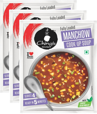 Ching's Secret Manchow Soup(Pack of 3, 165 g)
