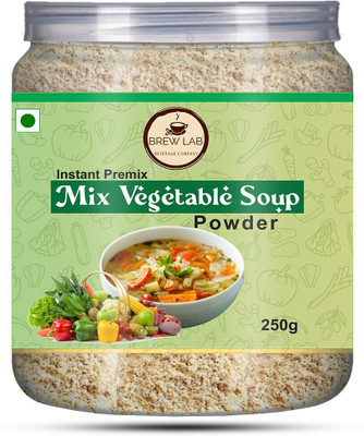Brew Lab Delicious Instant Mix Vegetable Soup Powder(250 g)