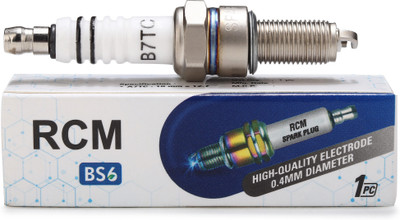 RCM SP-B7TC Spark Plug B7TC | Pre-Gapped, Aluminium Body For Bike & Scooty Copper Spark Plugs(Pack of 1)