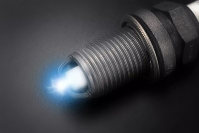 AOWBIKES 2 Head Plug Copper Spark Plugs(Pack of 1)