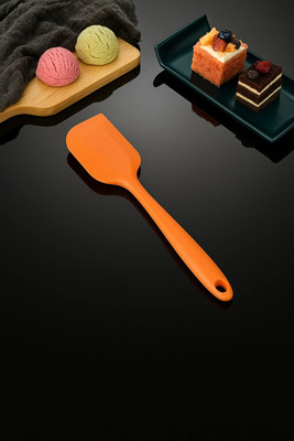 Alciono Silicone Multipurpose|Heat-Resistant, Food-Grade Safe(11 in X 2.1 in X 0.5 inch) Non-Stick Spatula(Pack of 1)