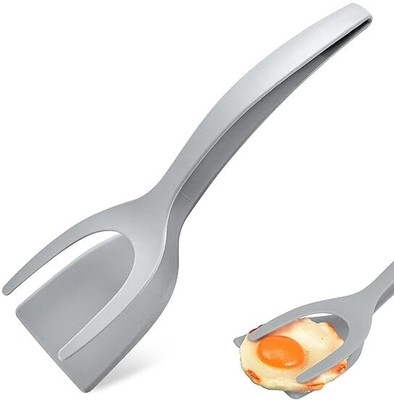 ZOVISU Fried Egg Double Spatula, Non-Stick Food Clip 2-In- Non-Stick Spatula Non-Stick Spatula(Pack of 1)