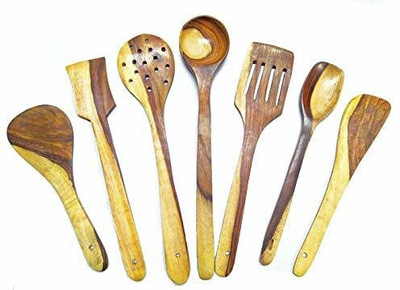 HSC Enterprises AA1231 Wooden Spatula(Pack of 1)