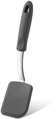 HASTHIP Small Angled Silicone Spatula Heat Resistant Turner Kitchen Non-Stick Spatula(Pack of 1)