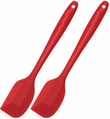 Entice Enterprise 11 INCHES SIZE SILICON SPATULA_649 Non-Stick Spatula(Pack of 2)