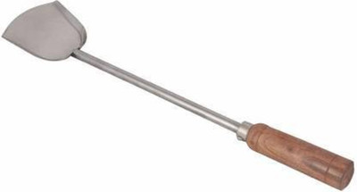 Breyers high quality Wok Spatula Steel Chinese Palta with Wooden Handle Lifting Spatula(Pack of 1)