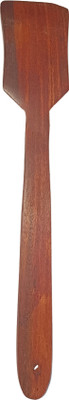 TechTailor Wooden Compact Flip Spatula/Ladle for Cooking Dosa/Roti/Chapati Wooden Spatula(Pack of 1)