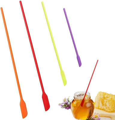 COSKIRA 4 Pack Small Spatula for Makeup-Mini Spatula Set Non-Stick Spatula(Pack of 1)