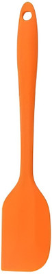 Sugalsu Heat Resistant Spatula Kitchen Utensils Cake Baking Tools for Scraping (Orange) Mixing Spatula(Pack of 1)