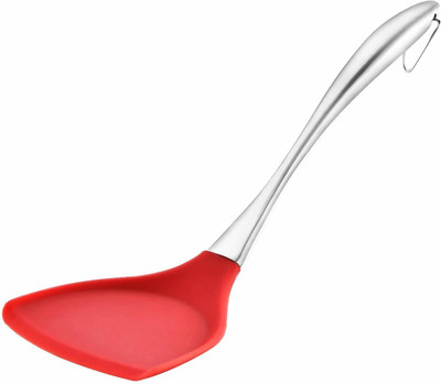 Ramkuwar (Steel Spatula Red) Non-Stick Spatula(Pack of 1)