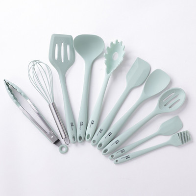 The Better Home Non Stick Silicon Spatula Set for Cooking | Heat Resistant & Durable Non-Stick Spatula(Pack of 10)