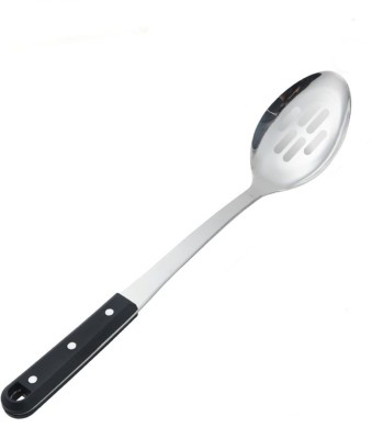 HomeHunt Stainless Steel Slotted Cooking and Serving Spoon, Thickening Long Handle Spoon Slotted Spatula(Pack of 1)