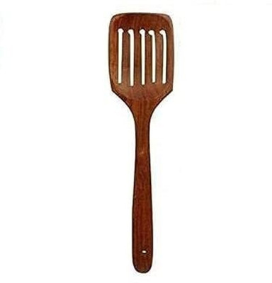 CRAFTY COTTAGE Handmade Non-Stick Serving and Cooking Wooden Spatula(Pack of 1)