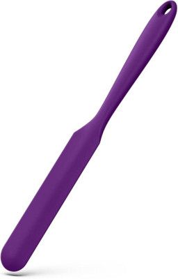 Sugalsu Non-Stick Silicone Scraper for Jars, Smoothies, Blenders Cooking Baking (Purple) Non-Stick Spatula(Pack of 1)