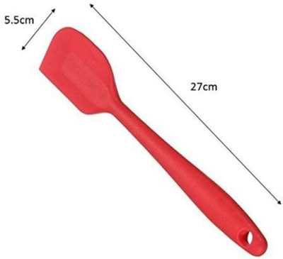 Z L ENTERPRISES Premium Quality Non-Stick Plastic Silicon Material Spatula Non-Stick Spatula (Pack of 2) Non-Stick Spatula(Pack of 2)
