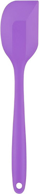 Sugalsu Silicone Spatula Cooking Baking Bowl Seamless Spreader for Kitchen (Purple) Mixing Spatula(Pack of 1)