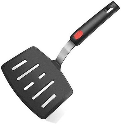 Besillia Flexible Slotted Spatula Turner Heat Resistant Kitchen Tools Gadgets for Frying Non-Stick Spatula(Pack of 1)