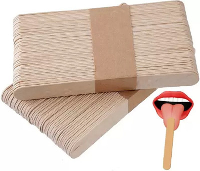 Elecsera Wood Tongue Cleaner(Pack of 100)
