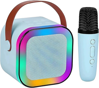 Sotho Wireless Karaoke Speaker with Mic & Colorful Lights for Home & Travel Speaker Mount