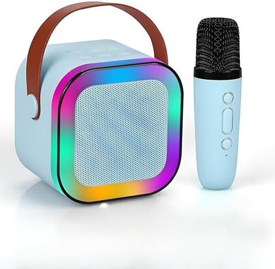 CountryLink Unique Portable Bluetooth Karaoke Speaker with Wireless Microphone Speaker Mount