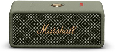Marshall Emberton III Portable 32+Hour Playtime, 360-degree Sound, Waterproof 20 W Bluetooth Speaker(Sage, Stereo Channel)
