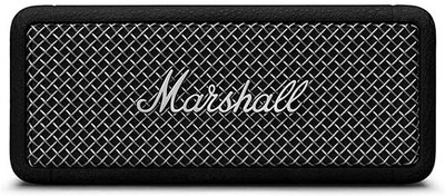 Marshall Emberton II Portable 30+Hour Playtime, 360degree Sound, Waterproof 20 W Bluetooth Speaker(Black & steel, Stereo Channel)