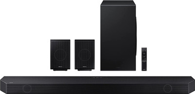 SAMSUNG HW-Q990B/XL Wireless Dolby Atmos Wi-fi, Q-Symphony Built-in Alexa 656 W Bluetooth Soundbar(Black, 11.1.4 Channel)