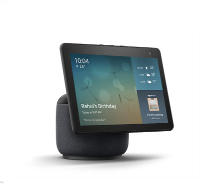 Alexa Echo Show 10 (3rd Gen) | 10.1'' HD screen, 13 MP camera and Bluetooth with Alexa Assistant Smart Speaker(Black)