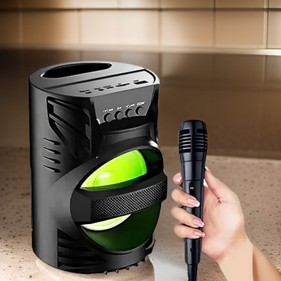 Clairbell G52 4104 Sound Box Mini Wireless Bass Bluetooth Speaker 10W 10 W Bluetooth Conference Speaker(Multicolor, 4.1 Channel)