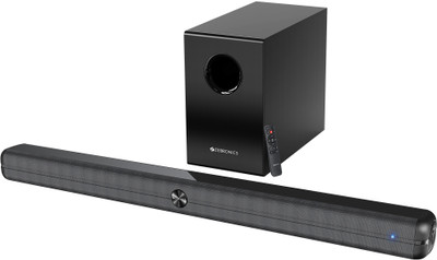 ZEBRONICS Zeb-Juke Bar 3910 (Zeb-SBSPK C18) 120 W Bluetooth Soundbar(Black, 2.1 Channel)