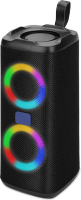 Sulfur Powerpact Audio With Stereo Bass & Color Changing Spiral Lighting 5 W Bluetooth Gaming Speaker  (Black, 5.0 Channel) For Rs. 599 @ 76 %