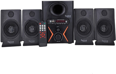 Zinitax Black F-450VV 4.1.1 Home Theater System USB, FM & 2700 W Bluetooth Home Audio Speaker(Black, 4.1 Channel)