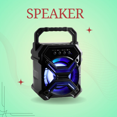 Clairbell DJ BOX Portable Stereo Sound with 1200mAh Battery, 10W Bluetooth SpeakerSV397 10 W Bluetooth Home Audio Speaker(Multicolor, 5.1 Channel)