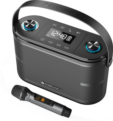 ZEBRONICS PROTONE ONE (TSPK 103) 13h Playback, BT v5.0 | TWS | USB | mSD | AUX 120 W Bluetooth Home Audio Speaker(Black, Stereo Channel)