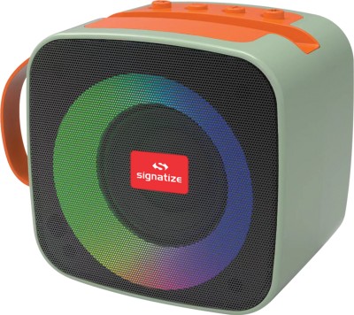SIGNATIZE Wireless Bluetooth5.0V Speaker,Mobile Stand,Party Speaker Wireles Built mic 9 W Bluetooth Party Speaker(Green, Orange, 5.1 Channel)