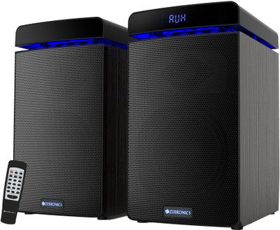 ZEBRONICS ZEB-BT4848RUCF 80 W Bluetooth Home Audio Speaker(Black, 2.0 Channel)