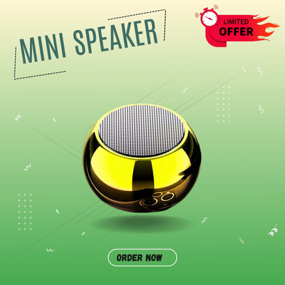 Clairbell DJ Box Wireless Small Wit 5 W Bluetooth Home Audio Speaker(Multicolor, 5.1 Channel)