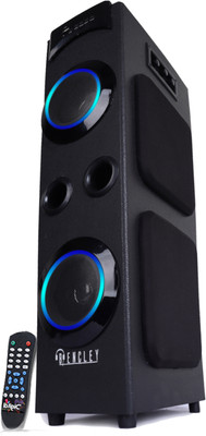 Bencley LEGACY DOUBLE WOOFER With Multi-Color Neon Lights 115 W Bluetooth Home Audio Speaker(Black, 2.2 Channel)