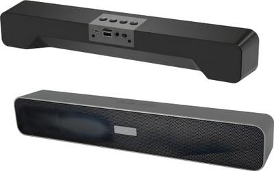 RZW E-91 WIRELESS BLUETOOTH PORTABLE SPEAKER SOUND BASS STEREO SPEAKER 20 W Bluetooth Home Audio Speaker(Black, Wall Computer TV Desktop Speakers, 5.1 Channel)