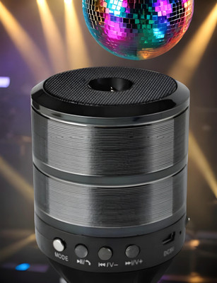 Clairbell DJ Box 5W Bluetooth Speaker with FM Radio, Mic & USB Pen Drive SlotBFF316 25 W Bluetooth Home Audio Speaker(Multicolor, 5.1 Channel)