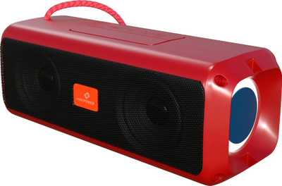 MAK POWER SP-360 Wireless BT Speaker, RGB Lights, Superior Sound Quality | 10H Playtime 20 W Bluetooth Home Audio Speaker(Red, Stereo Channel)