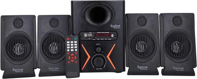 Zinitax SERIES F-450VV 4.1.1 Home Theater System USB, FM & Bluetooth 2700 W Bluetooth Home Audio Speaker(Black, 4.1 Channel)