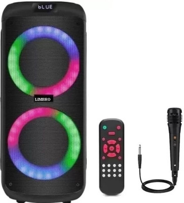 LIMBRO home theatre 50 W Bluetooth Speaker(Black, 2.0 Channel)