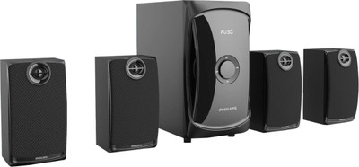 PHILIPS TAV7477 70 W Bluetooth Home Audio Speaker(Black, 4.1 Channel)