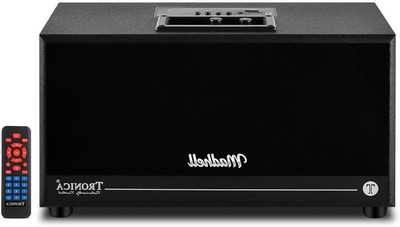 TRONICA MADHELL AC Black Stereo Sound Compatible with Micro SD Card and USB 30 W Bluetooth Home Audio Speaker(Black, Stereo Channel)