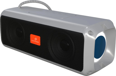 MAK POWER SP-360 Wireless BT Speaker, RGB Lights, Superior Sound Quality | 10H Playtime 20 W Bluetooth Home Audio Speaker(Grey, Stereo Channel)