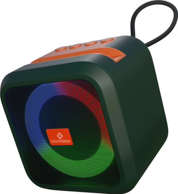 MAK POWER SP-350 Badshah TWS Bluetooth Speaker 10 W Bluetooth Home Audio Speaker(Green, Stereo Channel)