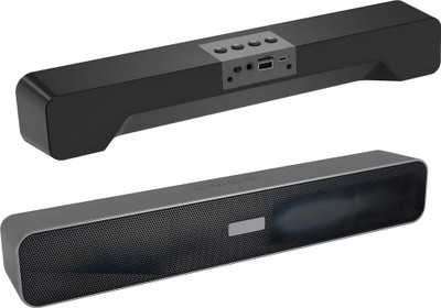 RZW Musicbot Evo with 16W Immersive Sound, 10Hrs Playtime, Punchy Bass & Aux Port 16 W Bluetooth Home Audio Speaker(Black, 5.1 Channel)